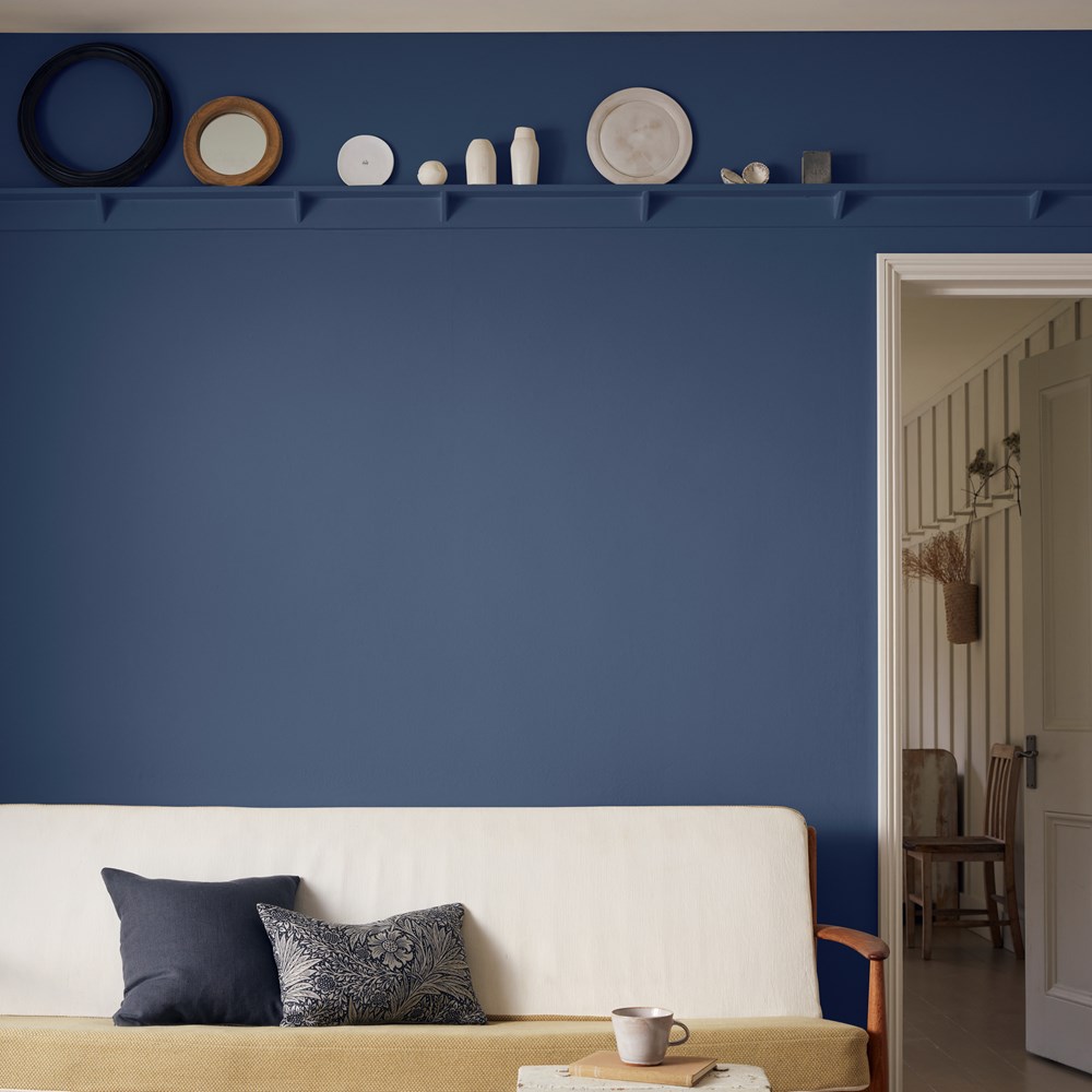 Chalky Matt Paint by Morris & Co in Webbs Blue